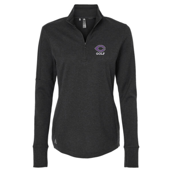 Women's - 3-Stripe Quarter-Zip Sweater Pullover Thumbnail