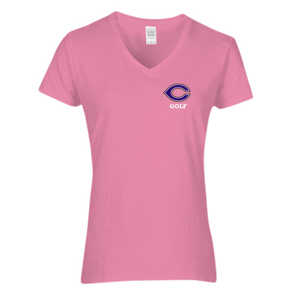 Women's Heavy Cotton™ V-Neck T-Shirt Thumbnail