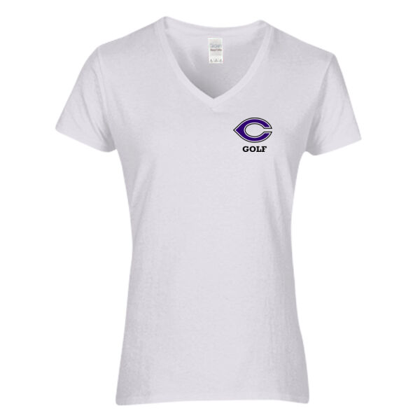Women's Heavy Cotton™ V-Neck T-Shirt Thumbnail